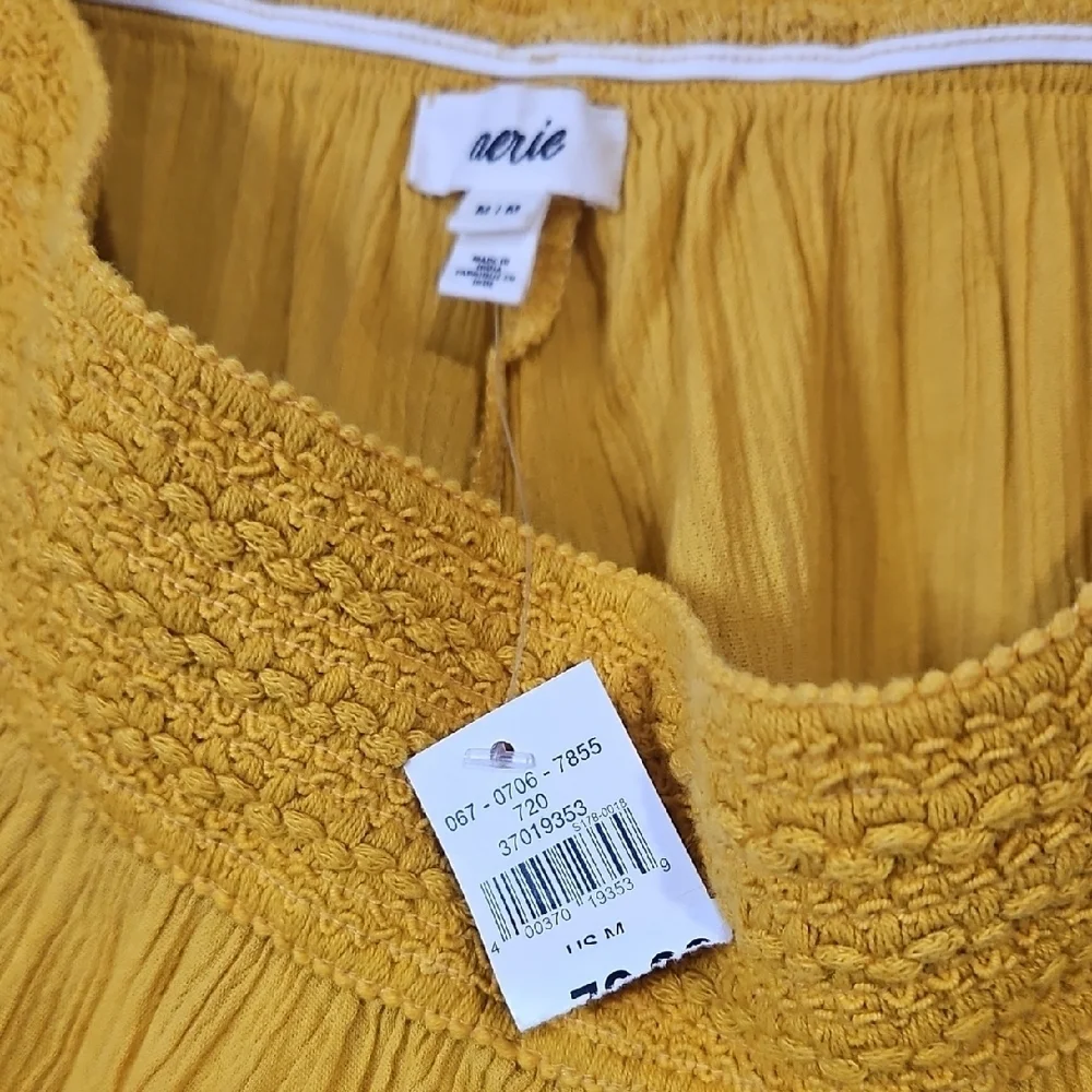 Aerie High Waist Mustard Women's Shorts